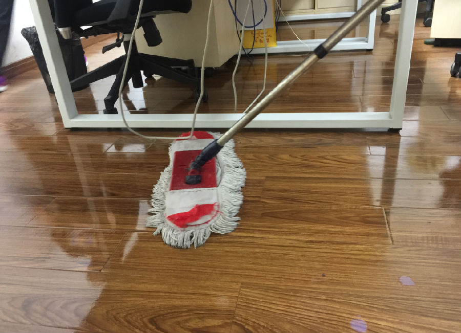 邵武市木地板保洁案例